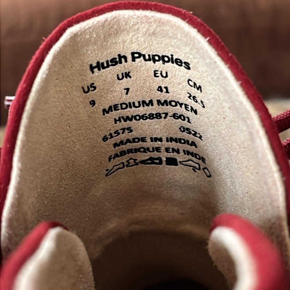 Hush Puppies Red Ankle Boots - Picture 4 of 15